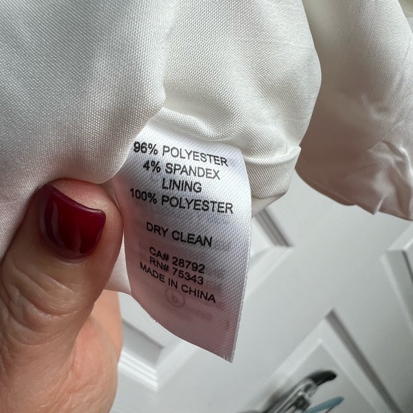 Rachel Zoe Blazer Vest light Ivory sz Small NWOT. - Picture 6 of 9